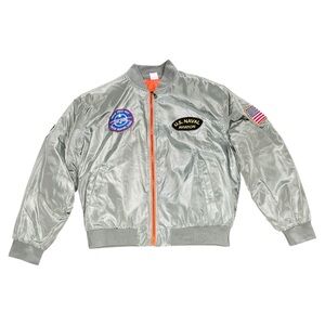 Top Gun Maverick Spirit Halloween Bomber Jacket Green Mens Size XL